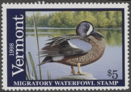 Picture of 1998 Vermont Duck Stamp MNH VF