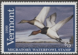 Picture of 1999 Vermont Duck Stamp MNH VF