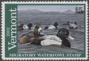 Picture of 2002 Vermont Duck Stamp MNH VF