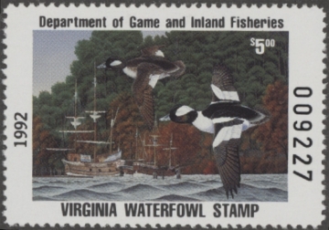 Picture of 1992 Virginia Duck Stamp MNH VF