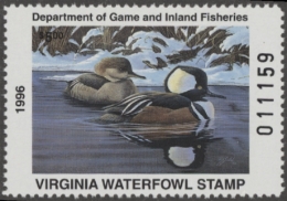 Picture of 1996 Virginia Duck Stamp MNH VF