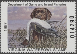 Picture of 1997 Virginia Duck Stamp MNH VF
