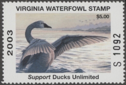 Picture of 2003 Virginia Duck Stamp MNH VF