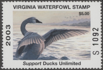 Picture of 2003 Virginia Duck Stamp MNH VF