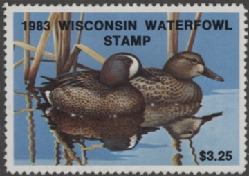 Picture of 1983 Wisconsin Duck Stamp MNH VF