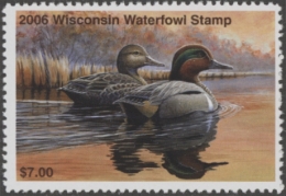 Picture of 2006 Wisconsin Duck Stamp MNH VF