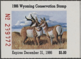 Picture of 1986 Wyoming Duck Stamp MNH VF