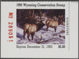 Picture of 1993 Wyoming Duck Stamp MNH VF