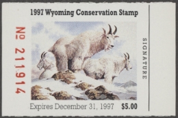 Picture of 1997 Wyoming Duck Stamp MNH VF