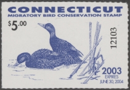 Picture of 2003 Connecticut Duck Stamp MNH VF