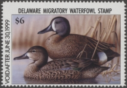 Picture of 1998 Delaware Duck Stamp MNH VF