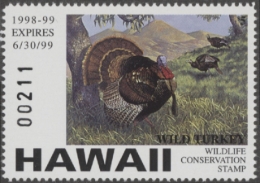 Picture of 1998 Hawaii Duck Stamp MNH VF