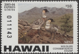 Picture of 2003 Hawaii Duck Stamp MNH VF