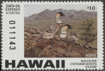 Picture of 2003 Hawaii Duck Stamp MNH VF