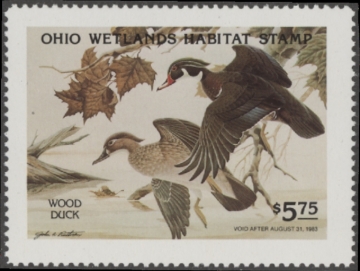 Picture of 1982 Ohio Duck Stamp - First of State MNH VF