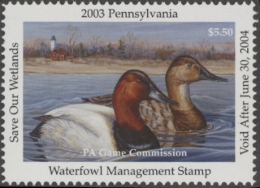 Picture of 2003 Pennsylvania Duck Stamp MNH VF