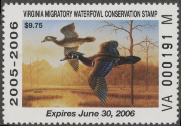 Picture of 2005 Virginia Duck Stamp MNH VF