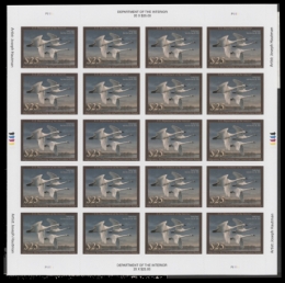 Picture of RW90 2023 Duck Stamp Full Sheet of 20 MNH VF