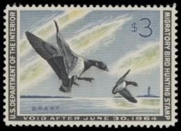 Picture of RW30 1963 Duck Stamp  MNH F-VF