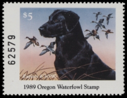 Picture of 1989 Oregon Duck Stamp MNH VF