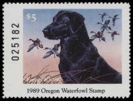 Picture of 1989 Oregon Duck Stamp MNH VF