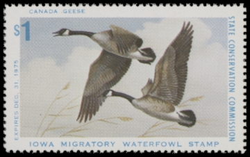 Picture of 1975 Iowa Duck Stamp MNH VF