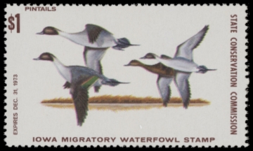 Picture of 1973 Iowa Duck Stamp MNH VF