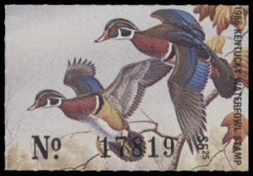 Picture of 1986 Kentucky Duck Stamp MNH VF