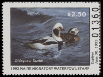 Picture of 1992 Maine Duck Stamp MNH VF