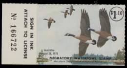 Picture of 1975 Maryland Duck Stamp MNH VF