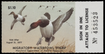 Picture of 1976 Maryland Duck Stamp MNH VF