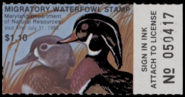 Picture of 1979 Maryland Duck Stamp MNH VF