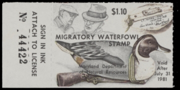 Picture of 1980 Maryland Duck Stamp MNH VF