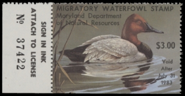 Picture of 1982 Maryland Duck Stamp MNH VF
