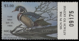 Picture of 1983 Maryland Duck Stamp MNH VF