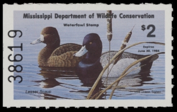 Picture of 1983 Mississippi Duck Stamp MNH VF