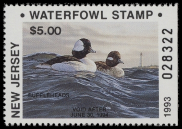 Picture of 1993 New Jersey Duck Stamp MNH VF