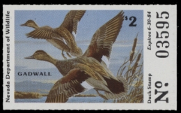 Picture of 1983 Nevada Duck Stamp MNH VF