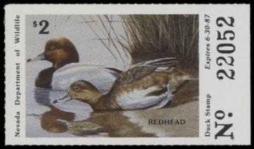 Picture of 1986 Nevada Duck Stamp MNH VF