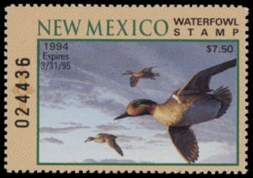 Picture of 1994 New Mexico Duck Stamp MNH VF