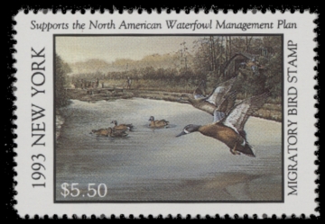Picture of 1993 New York Duck Stamp MNH VF