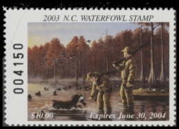 Picture of 2003 North Carolina Duck Stamp MNH VF