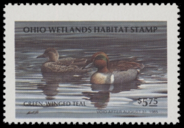 Picture of 1984 Ohio Duck Stamp MNH VF