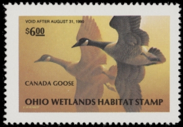 Picture of 1989 Ohio Duck Stamp MNH VF
