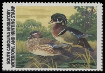 Picture of 1981 South Carolina Duck Stamp - First of State MNH VF