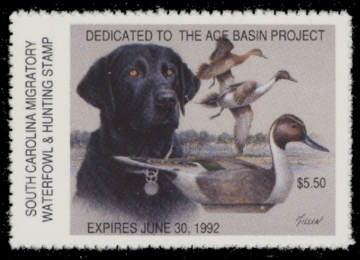 Picture of 1991 South Carolina Duck Stamp MNH VF