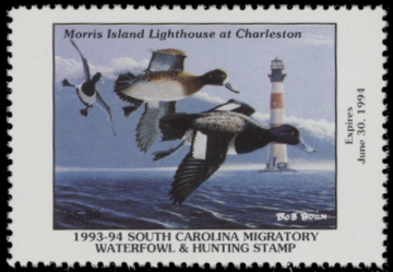 Picture of 1993 South Carolina Duck Stamp MNH VF