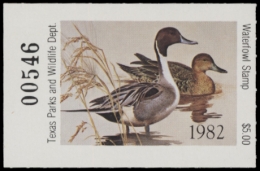 Picture of 1982 Texas Duck Stamp MNH VF