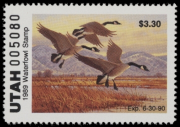 Picture of 1989 Utah Duck Stamp MNH VF