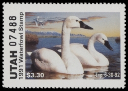 Picture of 1991 Utah Duck Stamp MNH VF